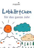 Vorschau - Bildkarten - BUNDLE - Lobkarten - 264 Lobkärtchen für Frühling, Sommer, Herbst und Winter - Deckblatt
