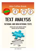 Vorschau - Arbeitsblätter - TEXT ANALYSIS (Materialpaket) - Deckblatt