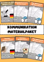 Vorschau - Arbeitsblätter - Kommunikation - Deutsch Materialpaket - Deckblatt