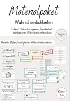 Vorschau - Stundenentwürfe - Materialpaket - Wahrscheinlichkeiten (Komplettpaket) - Deckblatt