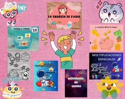 Vista previa - Hojas de trabajo - Paquete de matemáticas - Portada