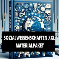 Vorschau - Arbeitsblätter - SOZIALWISSENSCHAFTEN - MATERIALPAKET XXL - Deckblatt