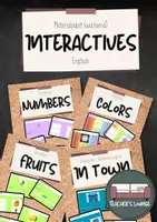Vorschau - Stationenlernen - Materialpaket Interactives Englisch (wachsend) - Deckblatt