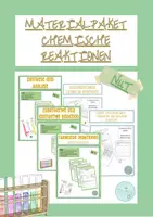 Vorschau - Stundenentwürfe - Materialpaket chemische Reaktionen endotherm exotherm - Deckblatt