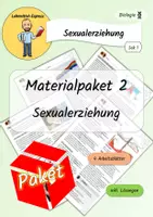 Vorschau - Arbeitsblätter - Sexualerziehung - Materialpaket 2 (Sek 1) - Deckblatt