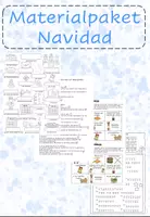 Vorschau - Arbeitsblätter - Materialpaket Navidad - Deckblatt