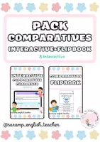 Vista previa - Refuerzo / NEE / Materiales de apoyo - PACK COMPARATIVES: INTERACTIVE+ FLIPBOOK - Portada