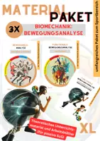 Vorschau - Arbeitsblätter - Materialpaket: Bewegungsanalyse (Biomechanik) - Deckblatt