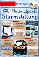 Vorschau - Stundenentwürfe - Sturmstillung / Jesus stillt den Sturm - Wunder Jesu XXL-MATERIALPAKET - Deckblatt