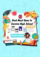 Vista previa - Juegos / Gamificación - Pack Must Have to Survive High School 🇬🇧 - Portada