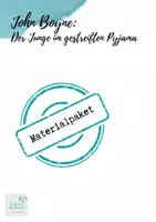 Vorschau - Arbeitsblätter - Materialpaket "Der Junge im gestreiften Pyjama" - Deckblatt