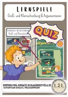 Vorschau - Spiele - Materialpaket: Lernspiele Deutsch - Deckblatt