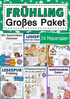 Vorschau - Unterrichtsreihen - Frühling - Deckblatt