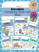 Vorschau - Arbeitsblätter - Materialpaket Einmaleins - Deckblatt