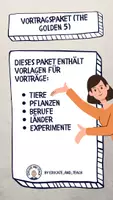 Vorschau - Stundenentwürfe - Vortragspaket (The golden 5) - Deckblatt