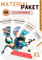 Vorschau - Arbeitsblätter - Materialpaket: Schwimmen in der Sek I / II - Deckblatt