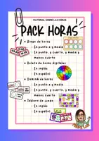 Vista previa - Juegos / Gamificación - Pack Las horas - Portada