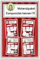 Vorschau - Arbeitsblätter - Materialpaket "Komponisten kennen" (1) - Deckblatt