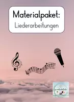 Vorschau - Arbeitsblätter - wachsendes Materialpaket: Liederarbeitungen - Deckblatt