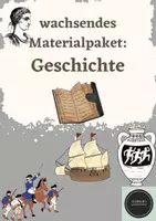 Vorschau - Arbeitsblätter - wachsendes Materialpaket: Geschichte (alle Materialien) - Deckblatt