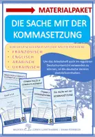 Vorschau - Arbeitsblätter - DaF / DaZ: Die Sache mit der Kommasetzung - internationales Materialpaket - Deckblatt