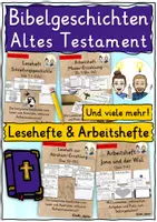 Vorschau - Stundenentwürfe - Altes Testament Bibel Religion - ARBEITSHEFTE & LESEHEFTE - Deckblatt