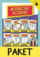 Vorschau - Fördermaterial/Inklusion - Interactive activities - PAKET mit 29 Materialien (Englisch) - Deckblatt