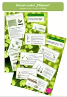 Vorschau - Arbeitsblätter - Materialpaket Pflanzen - Deckblatt