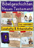 Vorschau - Stundenentwürfe - Neues Testament Bibel Religion - ARBEITSHEFTE & LESEHEFTE - Deckblatt