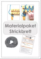 Vorschau - Arbeitsblätter - Strickbrett Materialpaket - WG Werken und Gestalten - Deckblatt