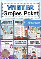 Vorschau - Arbeitsblätter - Winter - Deckblatt