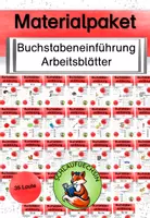 Vorschau - Arbeitsblätter - Materialpaket Buchstabeneinführung Übungen Arbeitsblätter - Deckblatt