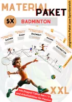 Vorschau - Unterrichtsreihen - Materialpaket Badminton - Deckblatt