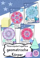Vorschau - Poster - Materialpaket Legekreise geometrische Körper - Deckblatt