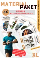 Vorschau - Arbeitsblätter - Materialpaket: Fitness - Deckblatt