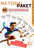 Vorschau - Arbeitsblätter - Materialpaket: Wasserspringen (Schwimmen) - Deckblatt