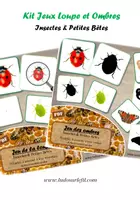 Aperçu - Apprentissages en autonomie - Kit Jeux Loupe & Ombres - Insectes & Petites Bêtes - Page de couverture