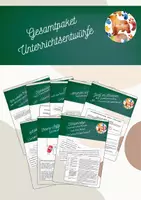 Vorschau - Stundenentwürfe - Gesamtpaket Unterrichtsentwürfe (wachsendes Paket) - Deckblatt