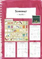 Vorschau - Arbeitsblätter - Sommer Bundle (DaZ/DaF) - Deckblatt