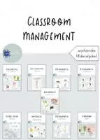 Vorschau - Stationenlernen - Classroom Management - Deckblatt