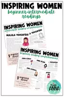 Aperçu - Feuilles d'exercices - Inspiring women - READINGS BUNDLE - Page de couverture