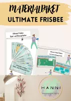 Vorschau - Arbeitsblätter - Ultimate Frisbee großes Materialpaket für die SEK 1 Klasse 5,6,7,8,9,10,11,12,13 - Deckblatt
