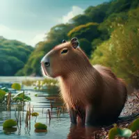Vorschau - Arbeitsblätter - Materialpaket Capybara Abenteuer: Malbuch und interaktives Wissen - Deckblatt