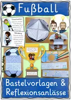 Vorschau - Stundenentwürfe - Fußball EM 2024 XXL-Materialpaket - Deckblatt