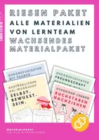 Vorschau - Stundenentwürfe - DAZ/DAF // SEL // KEL Riesiges Materialpaket - ALLE Materialien von LernTeam - GROWING BUNDLE - Deckblatt