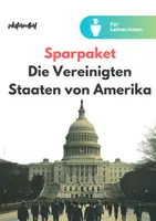 Vorschau - Unterrichtsreihen - Sparpaket: Die Vereinigten Staaten von Amerika - Freiheit und Bürgerrechte in den USA - Deckblatt