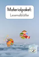 Vorschau - Arbeitsblätter - wachsendes Materialpaket: Lesemalbätter (1.-4. Klasse) - Deckblatt