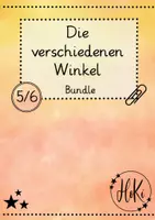 Vorschau - Arbeitsblätter - Die verschiedenen Winkel (Bundle) - Deckblatt