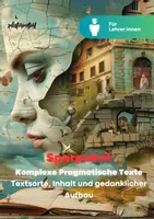 Vorschau - Unterrichtsreihen - Sparpaket: Komplexe Pragmatische Texte: Textsorte, Inhalt und gedanklicher Aufbau / Argumentationsgang, Leserlenkung, sprachliche Gestaltung; poetologische Konzepte - Deckblatt
