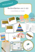 Vorschau - Mal- und Bastelvorlagen - Materialpaket Rechenstäbchen ZR 100 - Deckblatt